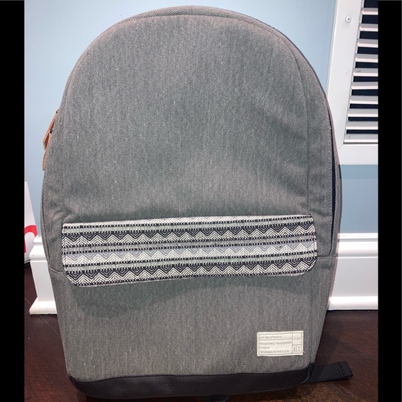 HEX Handbags - Hex Backpack. Gray fabric. Pre-owned.